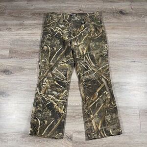Realtree Men's Pants Camo Hunting Outdoors Tactical 36x30 Brown